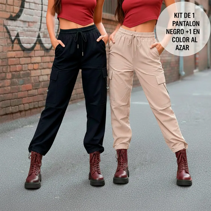 3369 KIT DE 2 PANTALONES 8604